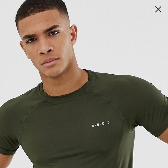 ASOS 4505 Training Shirt - Khaki - Picture 1 of 4